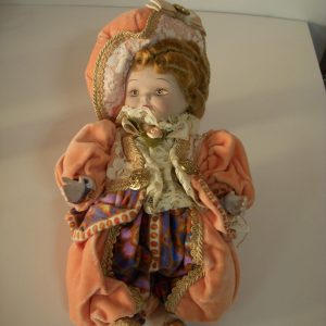 Dolls dress in Batik